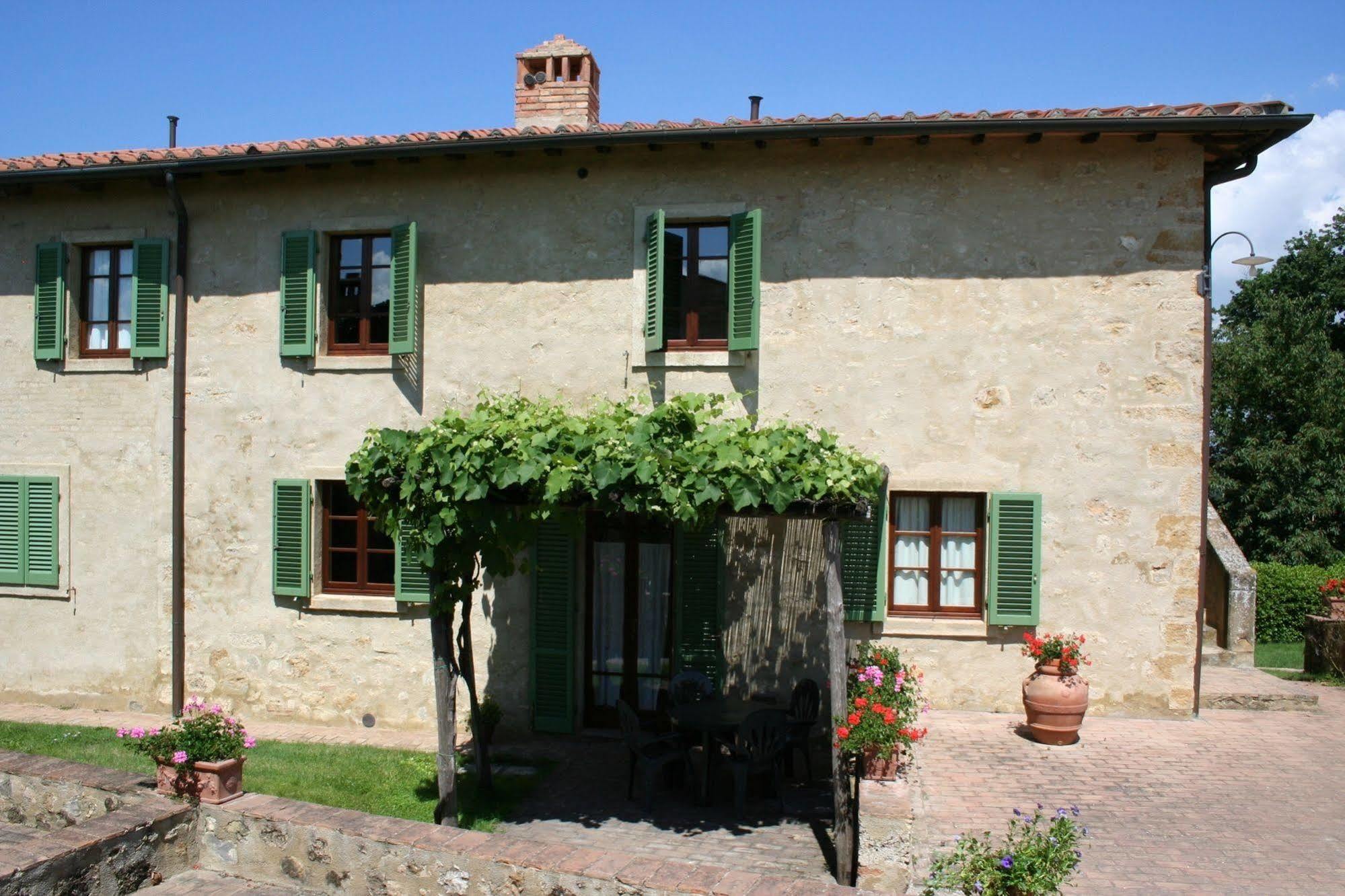 Podere Il Pino Poggibonsi Kültér fotó
